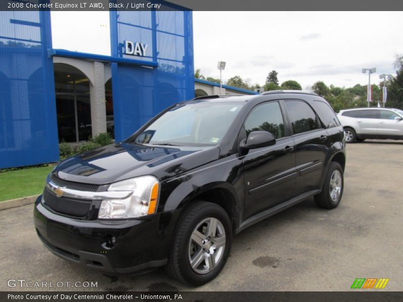 Black / Light Gray 2008 Chevrolet Equinox LT AWD