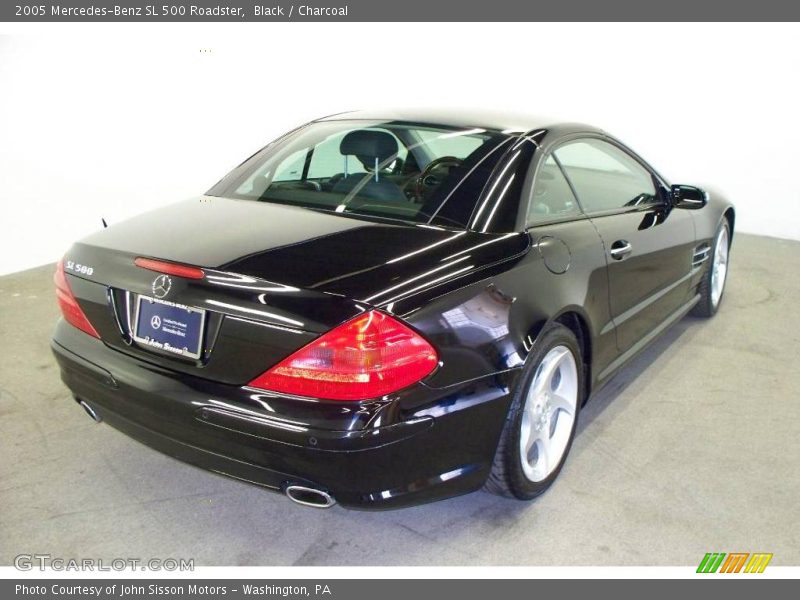 Black / Charcoal 2005 Mercedes-Benz SL 500 Roadster