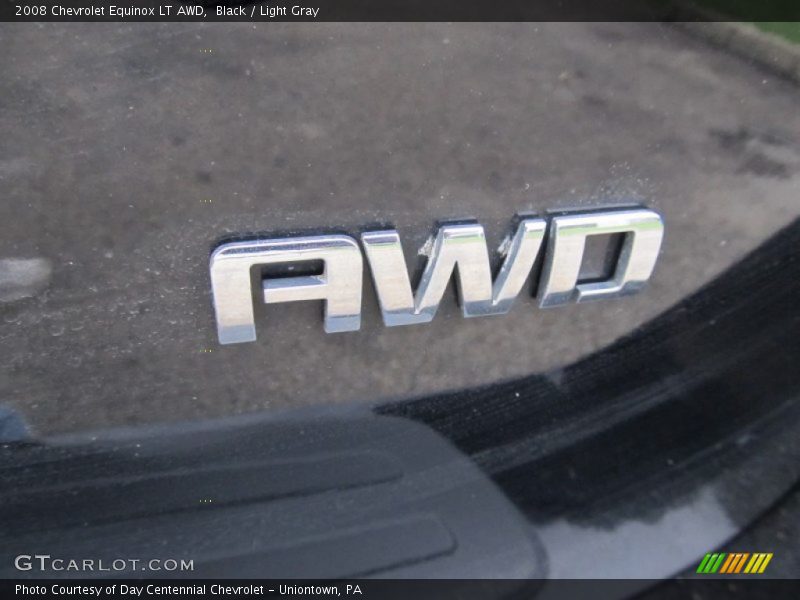Black / Light Gray 2008 Chevrolet Equinox LT AWD