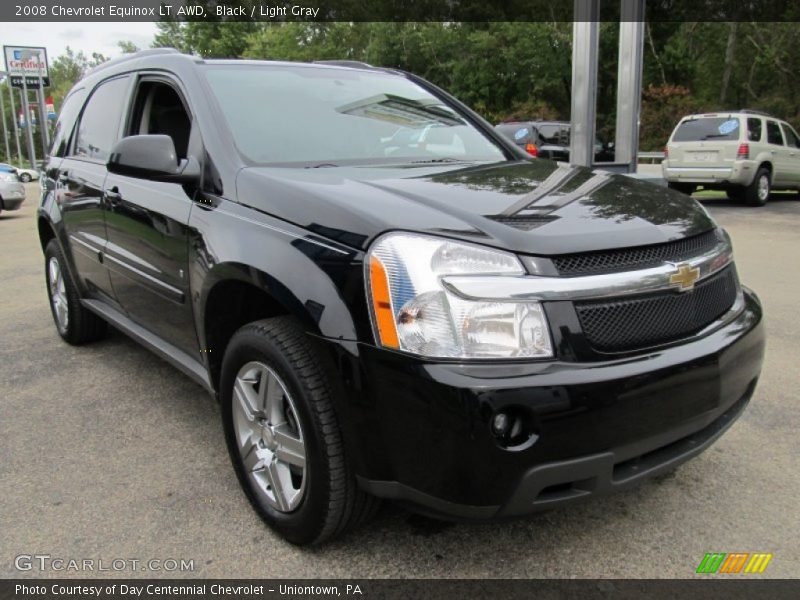 Black / Light Gray 2008 Chevrolet Equinox LT AWD