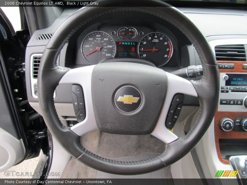 Black / Light Gray 2008 Chevrolet Equinox LT AWD
