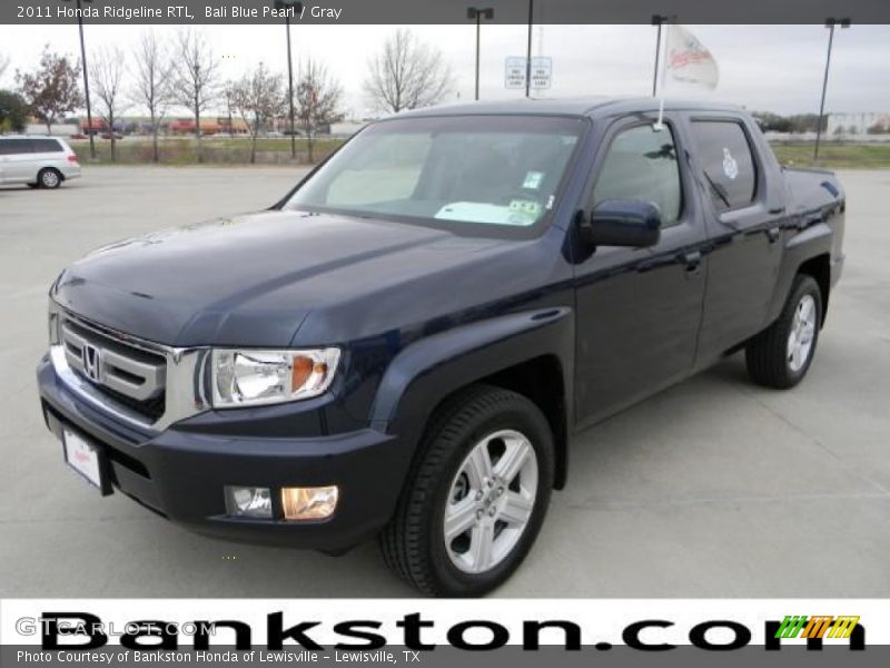 Bali Blue Pearl / Gray 2011 Honda Ridgeline RTL