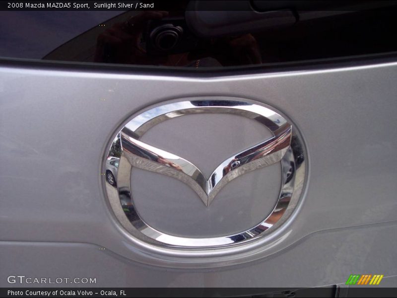 Sunlight Silver / Sand 2008 Mazda MAZDA5 Sport