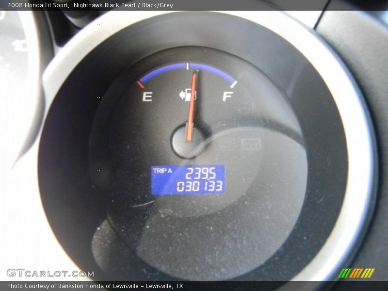 Nighthawk Black Pearl / Black/Grey 2008 Honda Fit Sport
