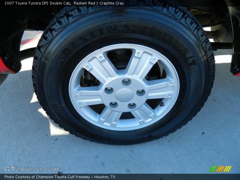 Radiant Red / Graphite Gray 2007 Toyota Tundra SR5 Double Cab