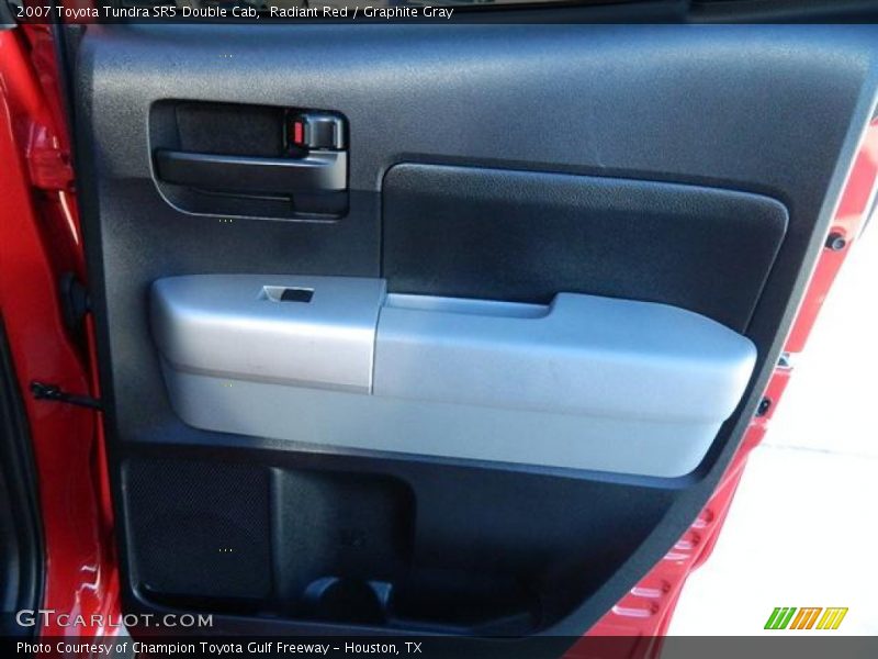 Radiant Red / Graphite Gray 2007 Toyota Tundra SR5 Double Cab