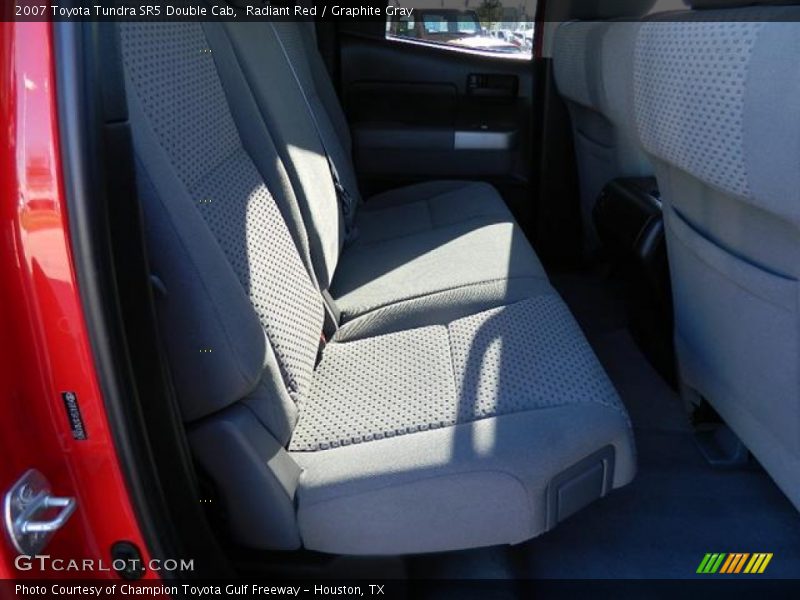 Radiant Red / Graphite Gray 2007 Toyota Tundra SR5 Double Cab