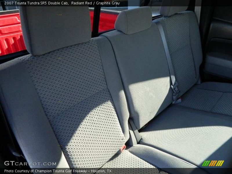 Radiant Red / Graphite Gray 2007 Toyota Tundra SR5 Double Cab