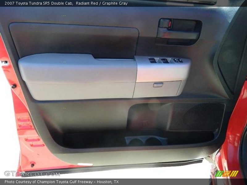 Radiant Red / Graphite Gray 2007 Toyota Tundra SR5 Double Cab