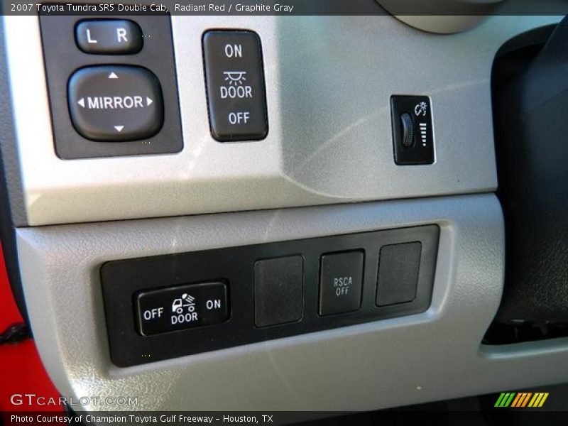 Radiant Red / Graphite Gray 2007 Toyota Tundra SR5 Double Cab