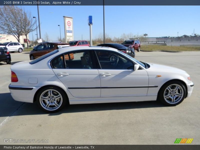 Alpine White / Grey 2005 BMW 3 Series 330i Sedan