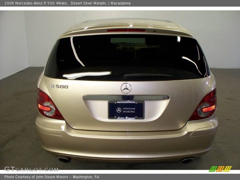 Desert Silver Metallic / Macadamia 2006 Mercedes-Benz R 500 4Matic