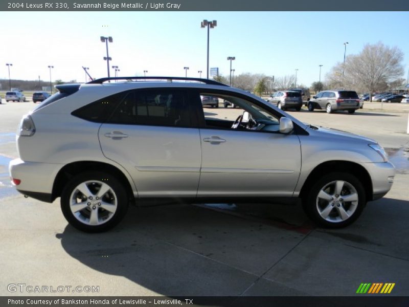 Savannah Beige Metallic / Light Gray 2004 Lexus RX 330