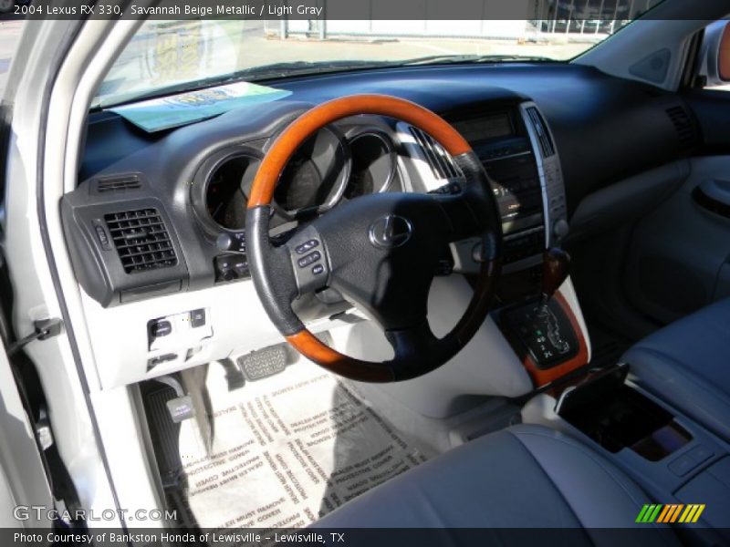 Savannah Beige Metallic / Light Gray 2004 Lexus RX 330