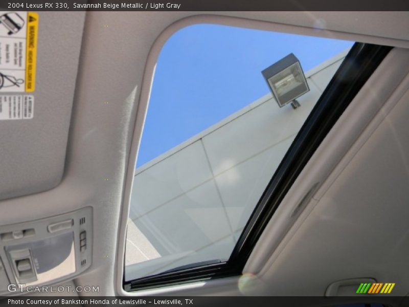 Savannah Beige Metallic / Light Gray 2004 Lexus RX 330