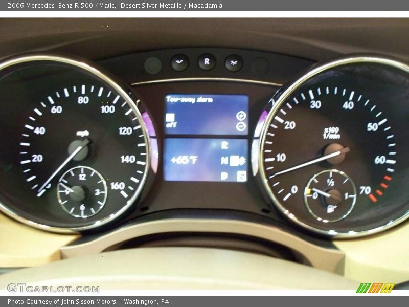 Desert Silver Metallic / Macadamia 2006 Mercedes-Benz R 500 4Matic
