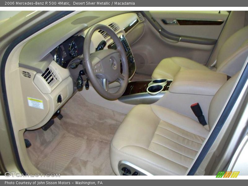 Desert Silver Metallic / Macadamia 2006 Mercedes-Benz R 500 4Matic
