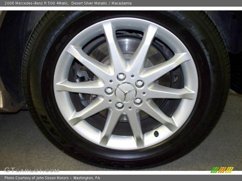 Desert Silver Metallic / Macadamia 2006 Mercedes-Benz R 500 4Matic