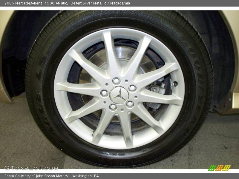 Desert Silver Metallic / Macadamia 2006 Mercedes-Benz R 500 4Matic