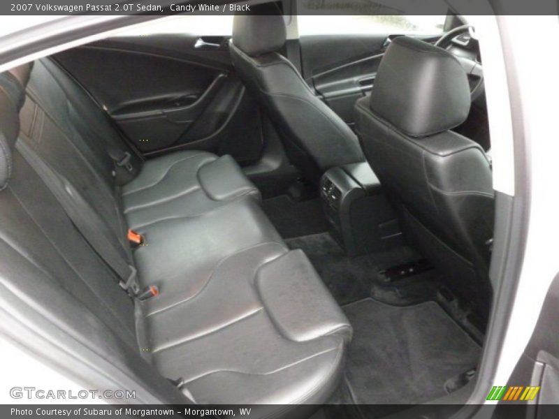 Candy White / Black 2007 Volkswagen Passat 2.0T Sedan