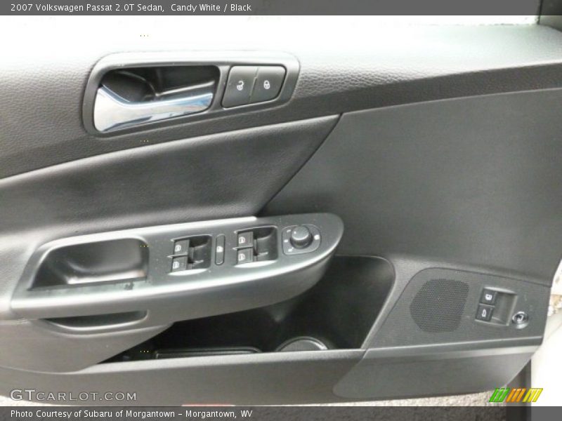 Candy White / Black 2007 Volkswagen Passat 2.0T Sedan