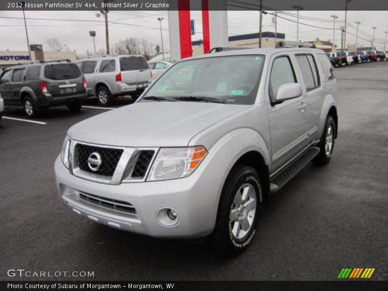 Brilliant Silver / Graphite 2012 Nissan Pathfinder SV 4x4