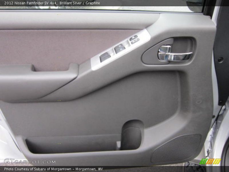 Brilliant Silver / Graphite 2012 Nissan Pathfinder SV 4x4