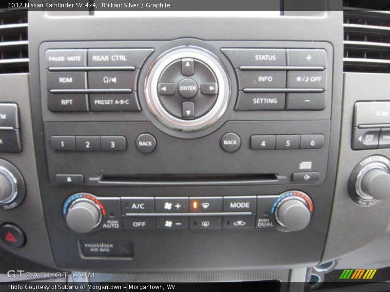 Brilliant Silver / Graphite 2012 Nissan Pathfinder SV 4x4
