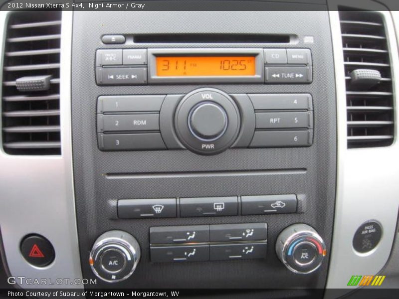 Night Armor / Gray 2012 Nissan Xterra S 4x4