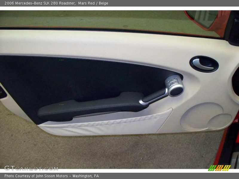 Mars Red / Beige 2006 Mercedes-Benz SLK 280 Roadster