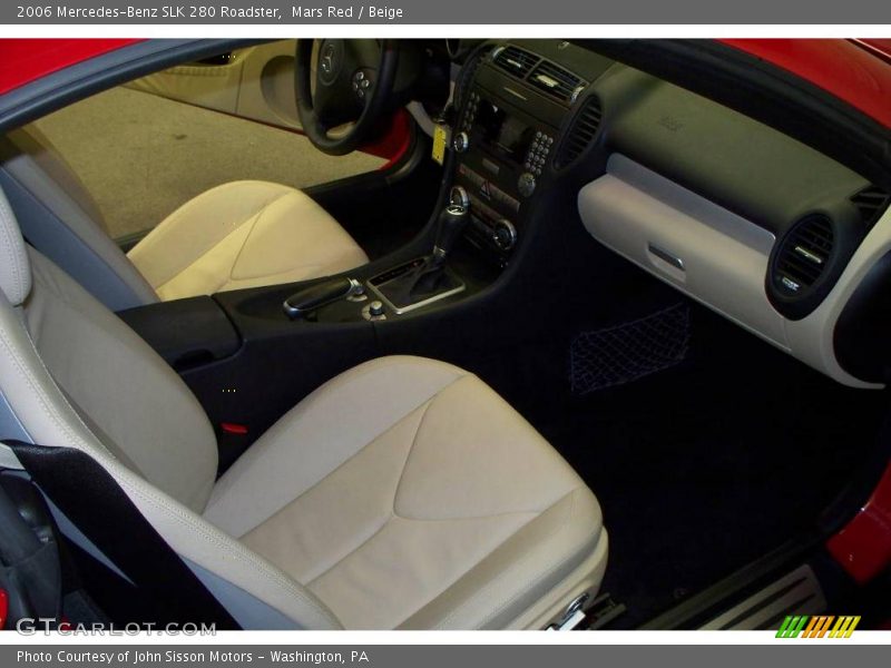 Mars Red / Beige 2006 Mercedes-Benz SLK 280 Roadster
