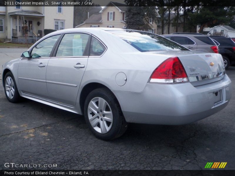 Silver Ice Metallic / Gray 2011 Chevrolet Impala LS