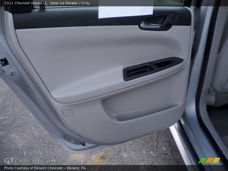 Silver Ice Metallic / Gray 2011 Chevrolet Impala LS