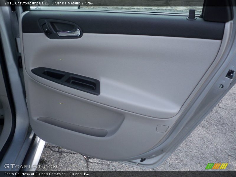 Silver Ice Metallic / Gray 2011 Chevrolet Impala LS