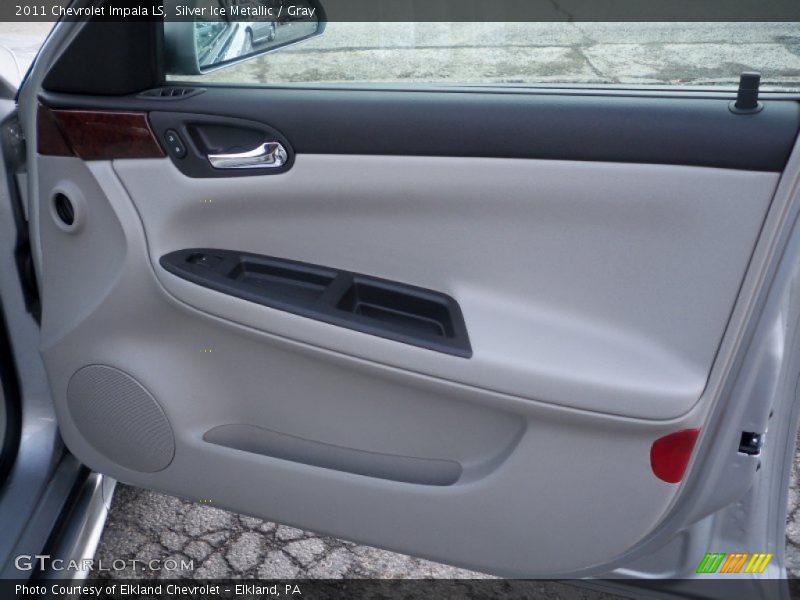 Silver Ice Metallic / Gray 2011 Chevrolet Impala LS