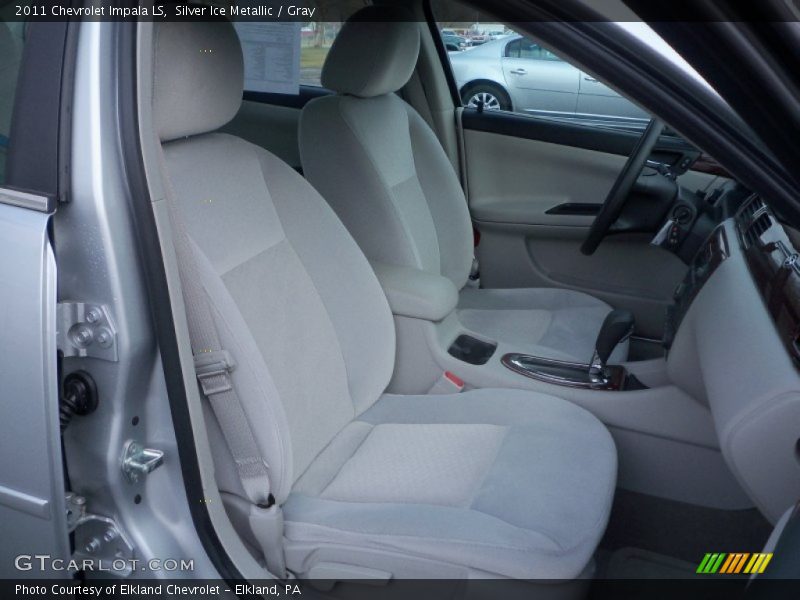 Silver Ice Metallic / Gray 2011 Chevrolet Impala LS