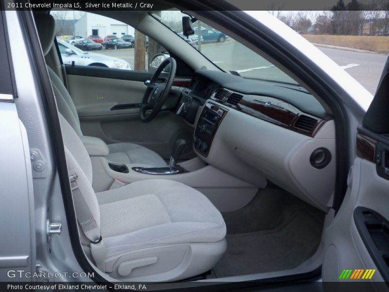 Silver Ice Metallic / Gray 2011 Chevrolet Impala LS
