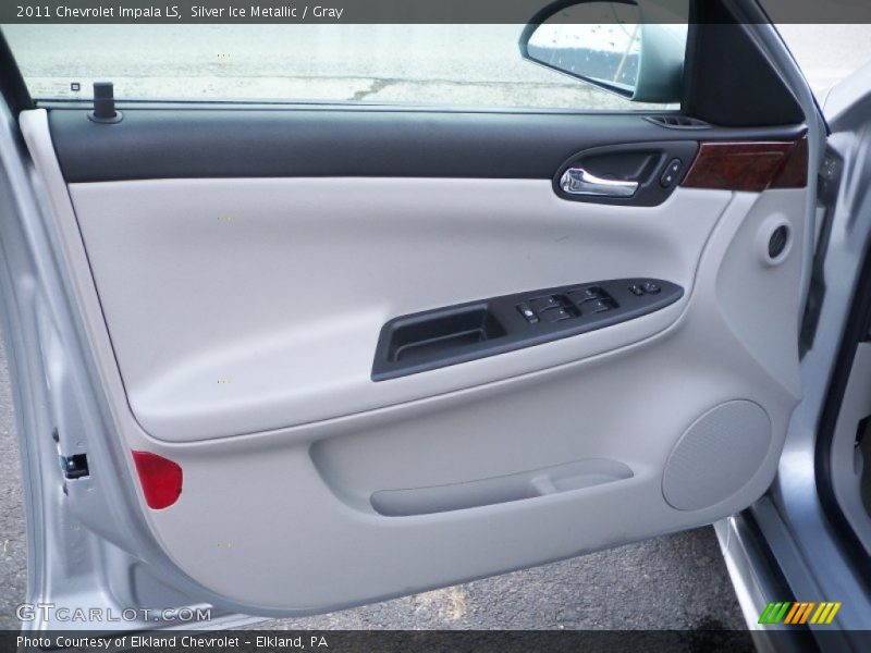 Silver Ice Metallic / Gray 2011 Chevrolet Impala LS