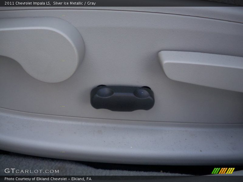 Silver Ice Metallic / Gray 2011 Chevrolet Impala LS
