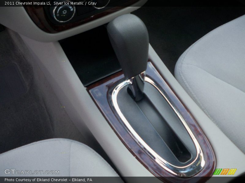 Silver Ice Metallic / Gray 2011 Chevrolet Impala LS