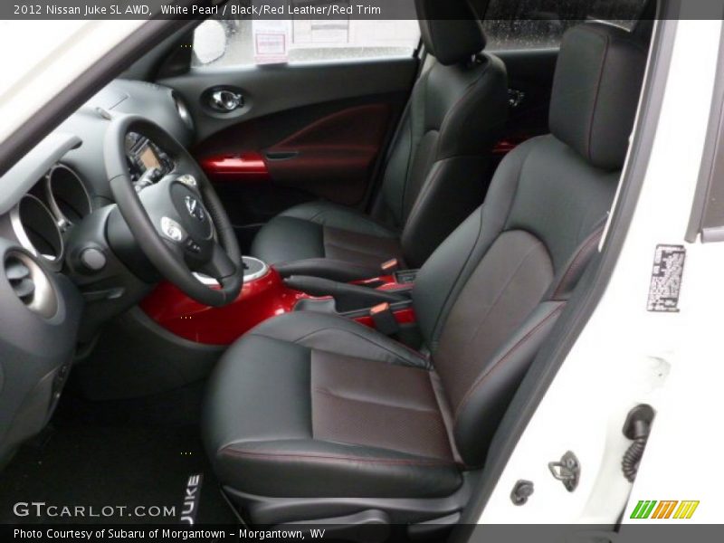 Front Seat of 2012 Juke SL AWD