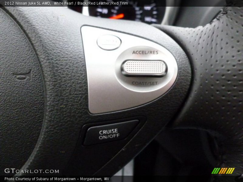Controls of 2012 Juke SL AWD