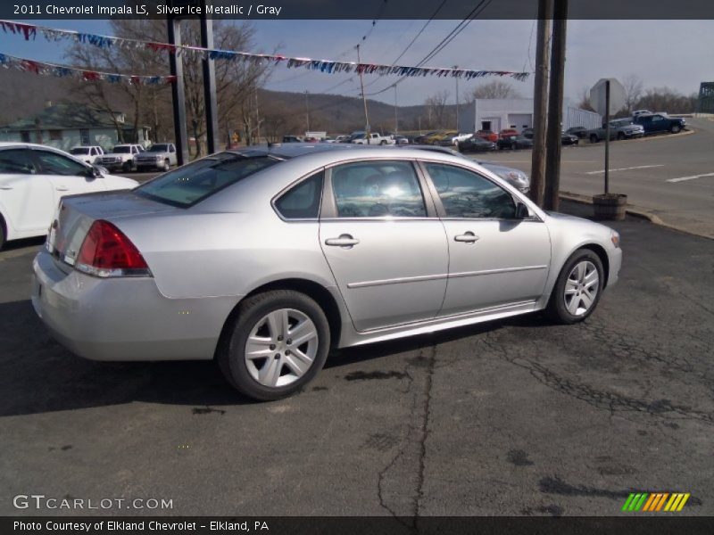 Silver Ice Metallic / Gray 2011 Chevrolet Impala LS