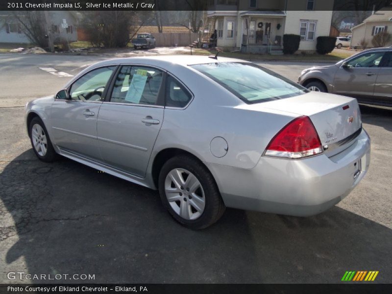 Silver Ice Metallic / Gray 2011 Chevrolet Impala LS