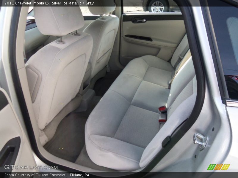 Silver Ice Metallic / Gray 2011 Chevrolet Impala LS