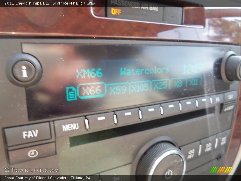 Silver Ice Metallic / Gray 2011 Chevrolet Impala LS