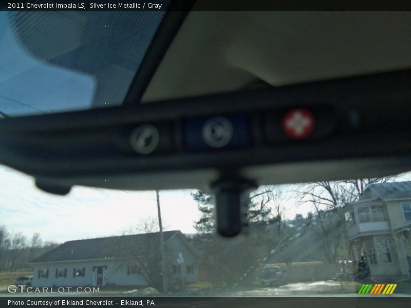 Silver Ice Metallic / Gray 2011 Chevrolet Impala LS