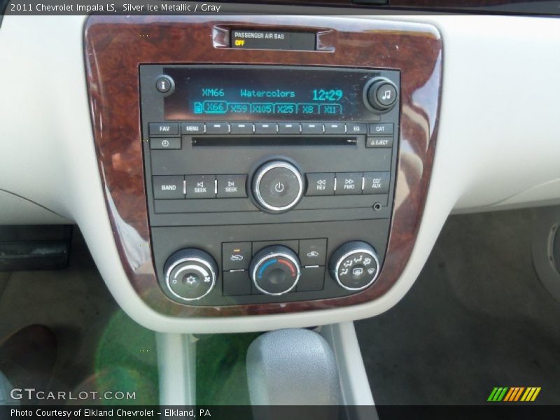 Silver Ice Metallic / Gray 2011 Chevrolet Impala LS