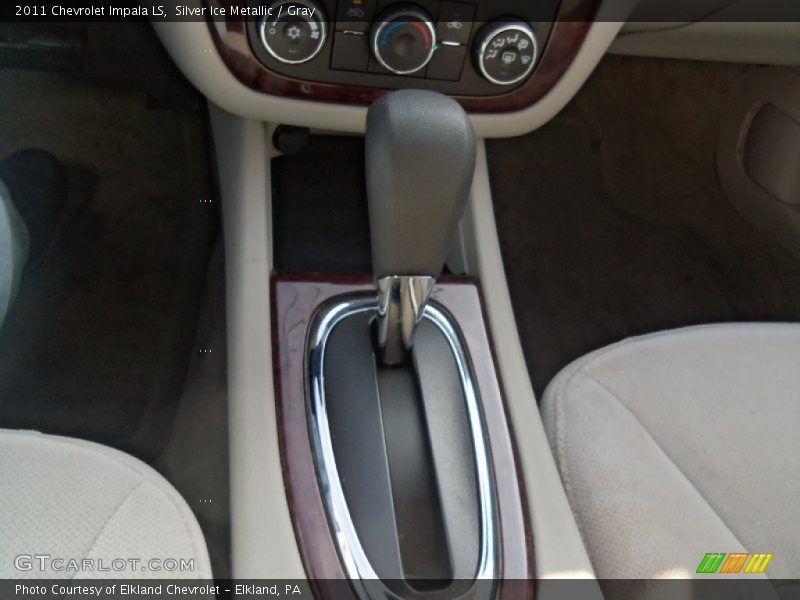 Silver Ice Metallic / Gray 2011 Chevrolet Impala LS