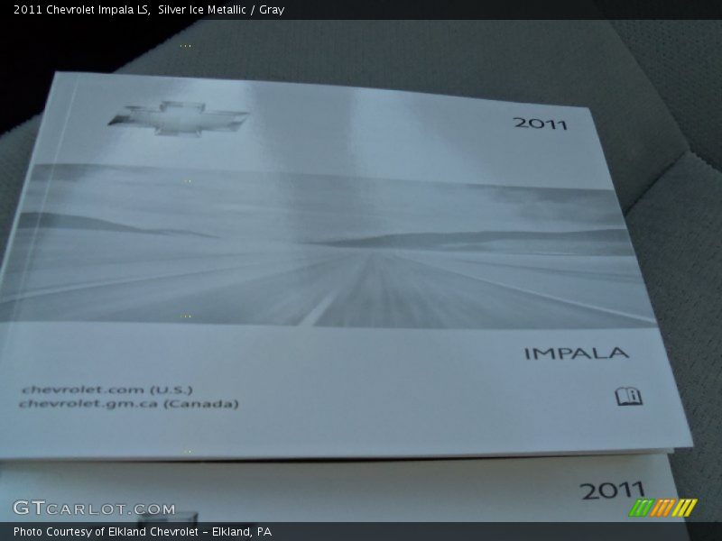 Silver Ice Metallic / Gray 2011 Chevrolet Impala LS